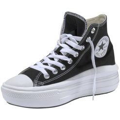 Buty na co dzień Trampki Converse All Star Klasyk Chuck Platforma. Czarne trampki i tenisówki męskie Converse, bez wzorów, bez zapięcia. Za 363.00 zł.