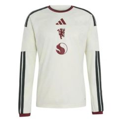 Koszulka trzeci zegarek długi rękaw Manchester United 2026/27. Białe koszulki męskie z długim rękawem Adidas, m, z tkaniny. Za 474.00 zł.