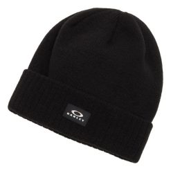 Czapka Zimowa Unisex Oakley Beanie Ribbed 2.0. Czarne czapki męskie Oakley, na zimę, bez wzorów, sportowe. Za 174.00 zł.