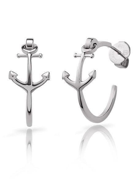 Paul Hewitt Kolczyki-półkreole rozmiar: onesize. Szare kolczyki damskie paul hewitt, ze stali. Za 152.26 zł.