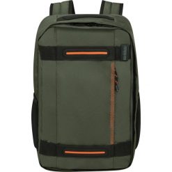 Plecak podręczny American Tourister. Zielone plecaki damskie AMERICAN TOURISTER, bez wzorów, z materiału. Za 279.99 zł.