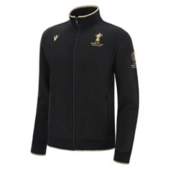 Bluza z pełnym zamkiem błyskawicznym Macron RWC France. Czarne spodnie dresowe damskie Macron, bez wzorów, z dresówki. Za 336.00 zł.
