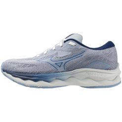 Buty do biegania damskie Mizuno Wave Serene. Niebieskie obuwie treningowe damskie Mizuno, do biegania, mizuno wave. Za 549.99 zł.