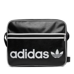 Torebka adidas. Czarne listonoszki damskie Adidas, bez wzorów, bez dodatków. Za 279.99 zł.