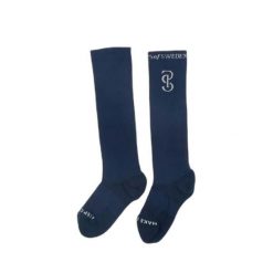Skarpetki PS of Sweden Natasha. Niebieskie skarpetki damskie PS OF SWEDEN, bez wzorów. Za 172.50 zł.