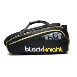 Torba do squasha Black Knight Competition Bag. Czarne torebki klasyczne damskie BLACK KNIGHT, bez wzorów, bez dodatków. Za 450.00 zł.