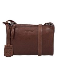 Burkely Skórzana torebka w kolorze brązowym - 21 x 15 x 5 cm rozmiar: onesize. Brązowe torebki klasyczne damskie Burkely, bez wzorów, z materiału, bez dodatków. Za 184.46 zł.