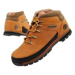 Buty trekkingowe Timberland Euro Sprint. Szare buty trekkingowe męskie Timberland, ze skóry, bez zapięcia, do biegania. Za 599.00 zł.