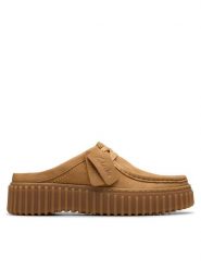 Clarks Klapki Torhill Mule 26181196 Brązowy. Brązowe klapki damskie Clarks, bez wzorów, ze skóry, bez obcasa. Za 419.99 zł.