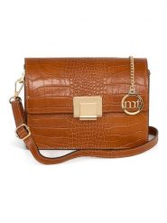 Mia Tomazzi Skórzana torebka w kolorze jasnobrązowym - 22 x 16 x 9 cm rozmiar: onesize. Brązowe torebki klasyczne damskie Mia Tomazzi, bez wzorów, z materiału, bez dodatków. Za 347.99 zł.