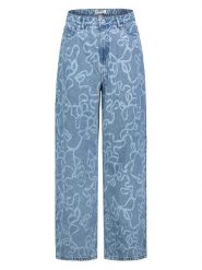 Sublevel Dżinsy - Comfort fit - w kolorze niebieskim rozmiar: M. Niebieskie jeansy damskie Sublevel, z podwyższonym stanem. Za 116.95 zł.