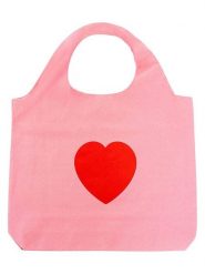 Zwillingsherz Shopper bag w kolorze janoróżowym - 57 x 49 cm rozmiar: onesize. Różowe shopper bag damskie Zwillingsherz, bez wzorów, z materiału, bez dodatków. Za 87.61 zł.