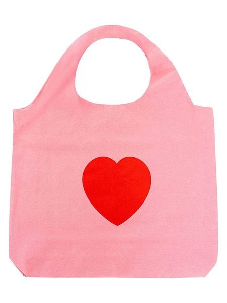 Zwillingsherz Shopper bag w kolorze jasnoróżowym - 57 x 49 cm rozmiar: onesize. Różowe shopper bag damskie Zwillingsherz, bez wzorów, z materiału, bez dodatków. Za 62.61 zł.