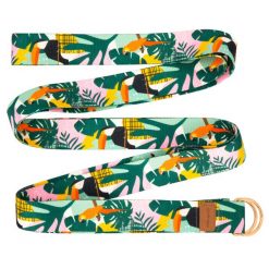 Pasek do jogi Spokey Home Jungle. Brązowe paski męskie Spokey, bez wzorów. Za 46.99 zł.