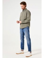 Garcia Koszula w kolorze khaki rozmiar: L. Brązowe koszule męskie Garcia, l, bez wzorów, z bawełny, bez kołnierzyka, bez ramiączek. Za 273.95 zł.