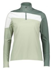 Killtec Koszulka funkcyjna w kolorze zielono-białym rozmiar: 42. Białe bluzki sportowe damskie KILLTEC, bez kołnierzyka, bez ramiączek. Za 126.45 zł.