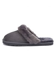 ISLAND BOOT Kapcie "Emesta" w kolorze ciemnoszarym rozmiar: 36. Czarne kapcie damskie Island Boot. Za 83.42 zł.