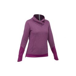 Sweter turystyczny | NH500 damski. Szare swetry klasyczne damskie QUECHUA, xl, z bawełny, bez kołnierzyka. Za 69.99 zł.