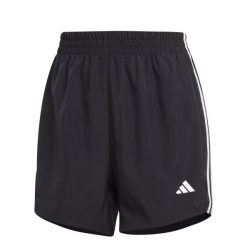 Szorty damskie adidas 3-Stripes. Czarne spodenki sportowe damskie Adidas, z materiału, na fitness i siłownię. Za 165.50 zł.