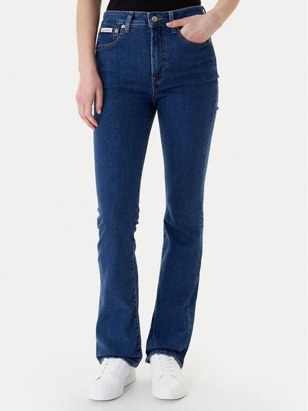 Calvin Klein Jeans Jeansy LV047E619G Niebieski Skinny Fit. Niebieskie jeansy damskie Calvin Klein Jeans. Za 409.99 zł.
