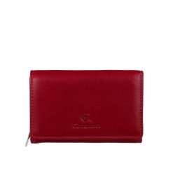 Czerwony damski portfel skórzany Canaletto z RFID – elegancja, funkcjonalność i bezpieczeństwo PD1225Cs165 GR RFID. Czerwone portfele damskie bez wzorów, ze skóry. Za 170.00 zł.
