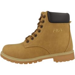 Trenerzy damscy Fila Maverick Mid. Brązowe trapery damskie Fila, z gumy, bez obcasa. Za 249.99 zł.
