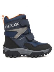 Geox Śniegowce J Himalaya B Abx J46FRE 0FU50 C0659 M Granatowy. Niebieskie buty zimowe chłopięce Geox, z materiału. Za 249.99 zł.
