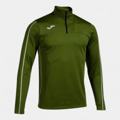 Bluza do biegania męska Joma R-Trail. Zielone bluzy bez kaptura męskie Joma, bez wzorów, z elastanu, sportowe, bez kołnierzyka, bez ramiączek. Za 169.99 zł.