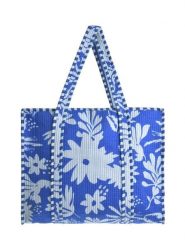 BLE Shopper bag w kolorze niebieskim - 45 x 37 x 20 cm rozmiar: onesize. Niebieskie shopper bag damskie BLE, bez wzorów, z materiału, na ramię, bez dodatków. Za 64.95 zł.