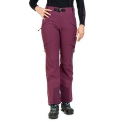 Spodnie softshell damskie Black Diamond Dawn Patrol. Fioletowe spodnie dresowe damskie Black Diamond, m, bez wzorów, z softshellu. Za 660.75 zł.