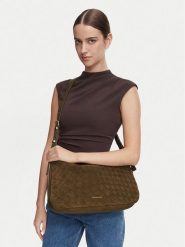 MICHAEL Michael Kors Torebka Nolita 30F6AY5L2L Khaki. Brązowe torebki klasyczne damskie MICHAEL Michael Kors, bez wzorów, bez dodatków. Za 1,739.00 zł.
