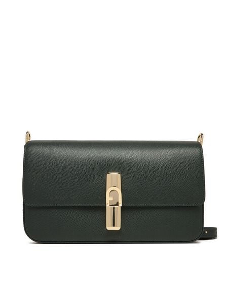 Furla Torebka Iride S WB01826 ARE000 CN 4491S Zielony. Zielone listonoszki damskie Furla, bez wzorów, ze skóry, bez dodatków. Za 1,319.00 zł.