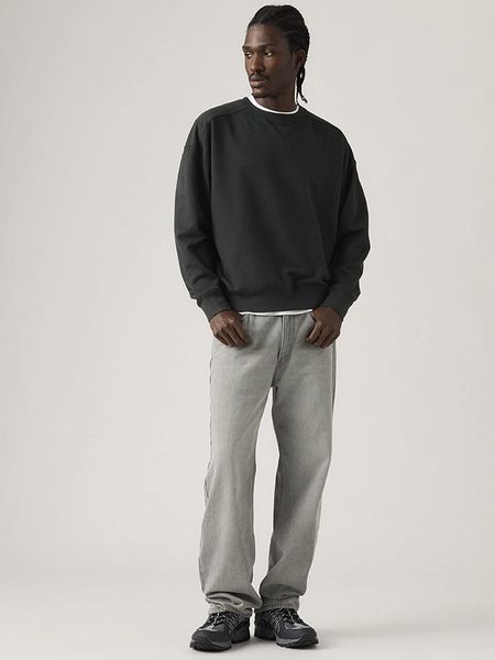 Levi's Dżinsy "565" - Straight fit - w kolorze szarym rozmiar: W33/L32. Szare jeansy męskie Levi's. Za 314.78 zł.