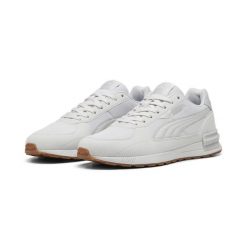 Buty do chodzenia męskie Puma Graviton. Białe obuwie do biegania damskie Puma. Za 233.91 zł.