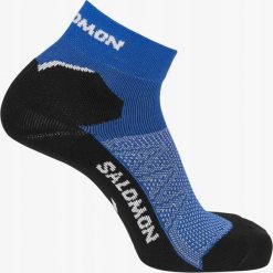 Skarpety sportowe do biegania Salomon Speedcross Ankle. Białe skarpetki damskie Salomon, bez wzorów. Za 65.00 zł.
