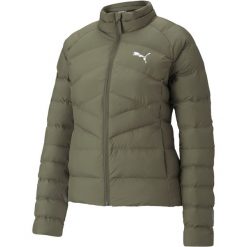 Puma Kurtka Warmcell 58770444. Zielone kurtki damskie Puma, na zimę, l, bez wzorów, z puchu, bez kaptura. Za 262.99 zł.