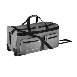 Torba Podróżna Voyager. Szare torebki klasyczne damskie SOL'S, bez wzorów, z materiału, bez dodatków. Za 393.99 zł.