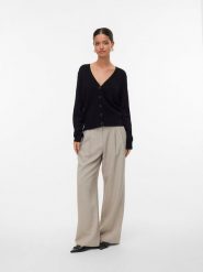 Vero Moda Kardigan w kolorze czarnym rozmiar: XS. Czarne kardigany damskie Vero Moda, xs, bez wzorów. Za 78.28 zł.