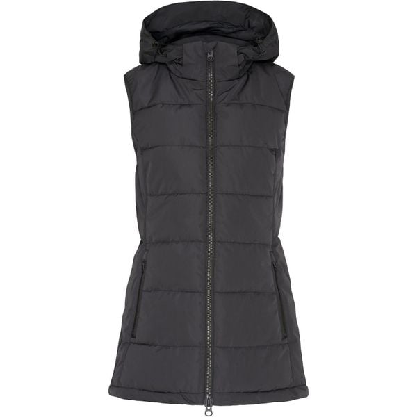 Damska kurtka bez rękawów Equipage Shirley. Szare kurtki damskie EQUIPAGE, bez wzorów, z puchu, bez kaptura. Za 424.00 zł.