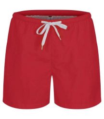 Clique Venice - Szorty unisex casual z recyklowanego poliamidu. Czerwone szorty męskie CLIQUE, bez wzorów, z poliamidu, casualowe. Za 144.85 zł.