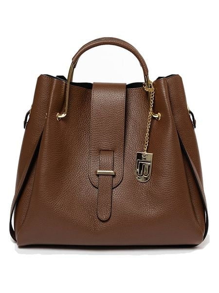 Lucca Baldi Skórzana torebka "Vinci" w kolorze brązowym - 33 x 28 x 13 cm rozmiar: onesize. Brązowe torebki klasyczne damskie Lucca Baldi, bez wzorów, z materiału, bez dodatków. Za 336.61 zł.