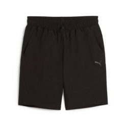 Szorty Puma RAD/CAL. Czarne szorty męskie Puma, na lato, bez wzorów, ze skóry, retro. Za 177.95 zł.