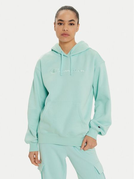 Champion Bluza 117581 Zielony Regular Fit. Zielone bluzy bez kaptura damskie CHAMPION, s, z bawełny. Za 159.99 zł.