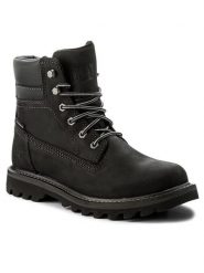CAT Footwear Trapery Deplete Wp P721724 Czarny. Czarne buty zimowe męskie CAT Footwear, z nubiku, bez zapięcia. Za 669.99 zł.