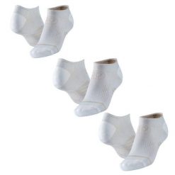 Skarpety do biegania dla doroslych Sidas Run Anatomic Low zestaw 2 par. Białe skarpetki damskie SIDAS, bez wzorów, z elastanu. Za 199.00 zł.