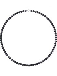 Mitzuko Naszyjnik w kolorze tahiti z perłami - dł. 42 cm rozmiar: onesize. Czarne naszyjniki damskie Mitzuko, złote. Za 565.99 zł.