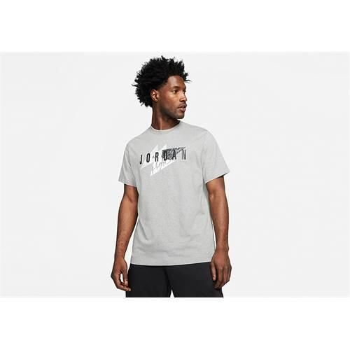 Koszulka sportowa męska Nike Air Jordan Jumpman. Szare t-shirty sportowe męskie Nike, m, bez ramiączek, na fitness i siłownię. Za 228.00 zł.