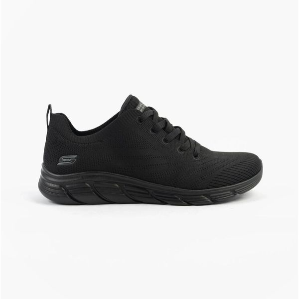 Buty damskie SKECHERS BOBS Sport lekkie czarne sportowe. Czarne buty sportowe na co dzień damskie Skechers, bez wzorów. Za 239.00 zł.