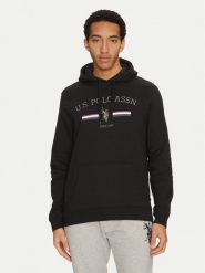 U.S. Polo Assn. Bluza MUP1068 Czarny Regular Fit. Czarne bluzy bez kaptura męskie U.S. Polo Assn., m, z bawełny. Za 139.99 zł.