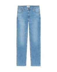 WRANGLER GREENSBORO MĘSKIE SPODNIE JEANSOWE JEANSY DŻINSY LIME LIGHT 112339304 W15Q007144. Zielone jeansy męskie Wrangler. Za 229.99 zł.